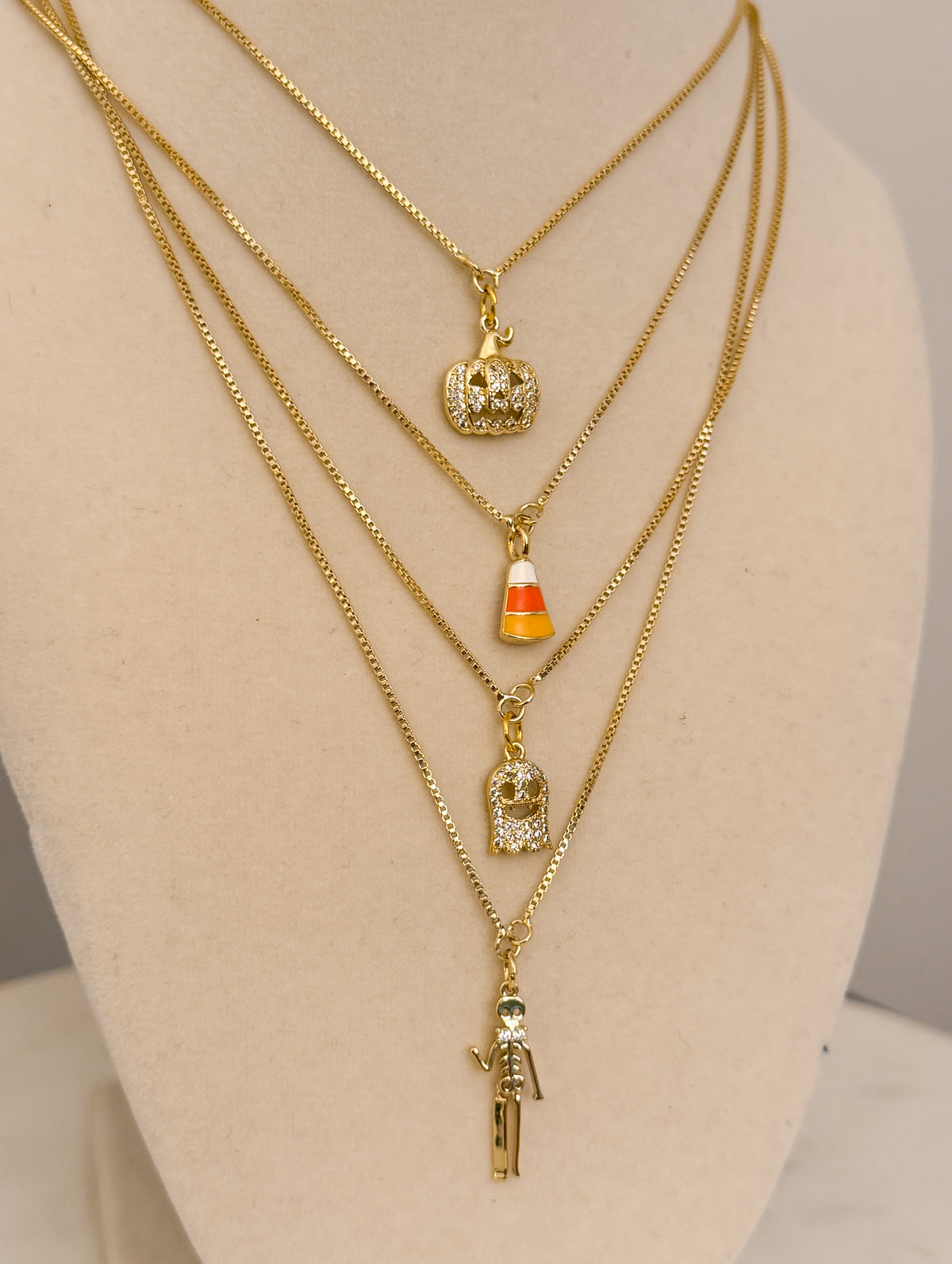 Halloween Charm Necklace
