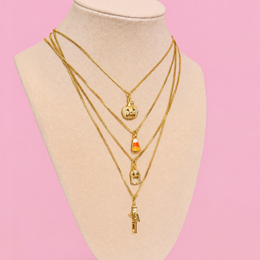 Halloween Charm Necklace